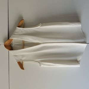 Aritzia White Sleeveless Top XS